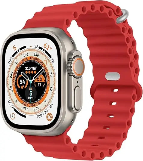 Smart Watches With 7 Bands And Case Unisex Bluetooth Calling