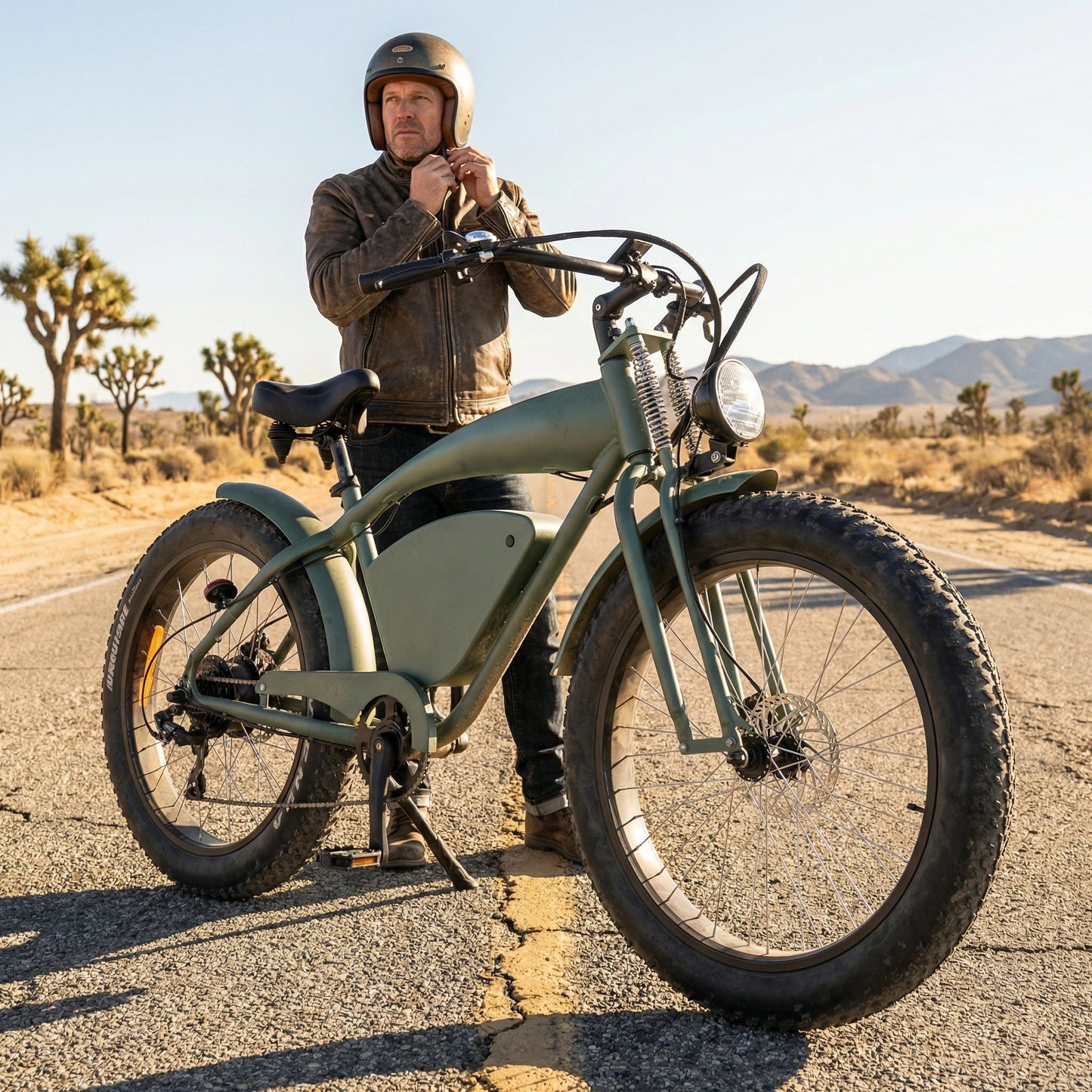 Xtion Electric Mountain Bike All-Terrain Fat Tire E-Bike