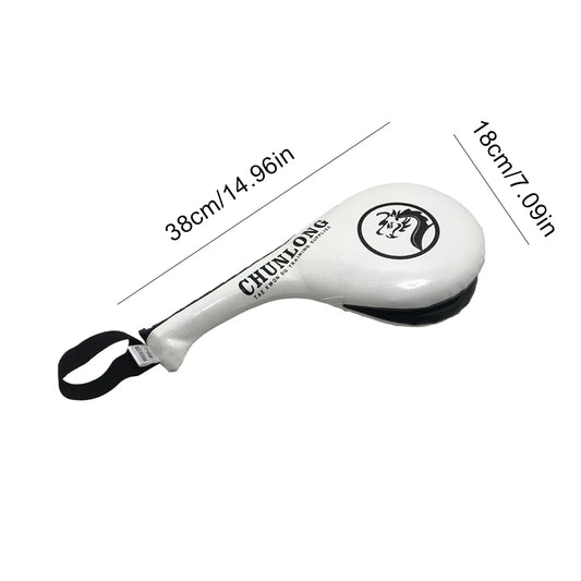 PU Leather Curved Boxing Hand Target For Martial Arts Training
