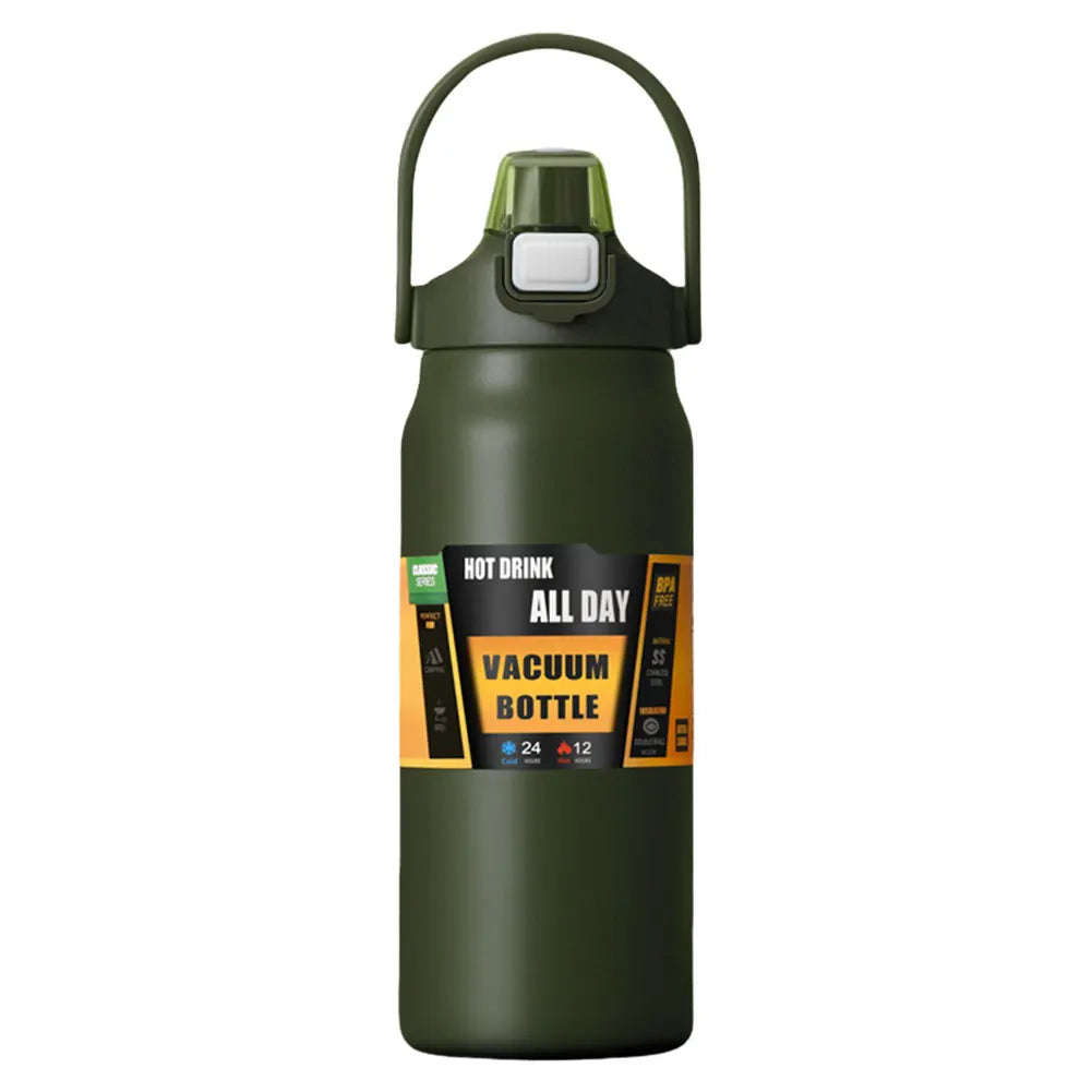 Alloet Insulated Stainless Steel Water Bottle With Wide Mouth