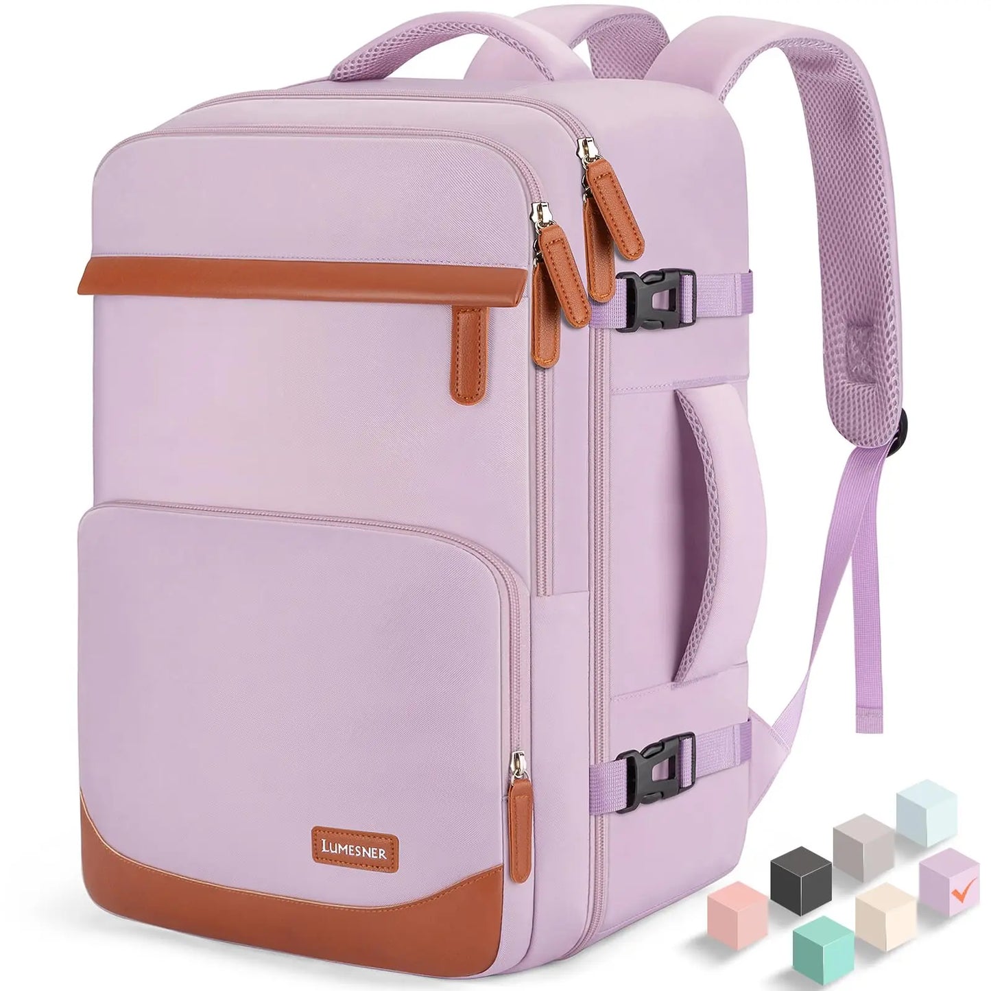Water Resistant 50L Carry On Laptop Backpack For Travel And Work