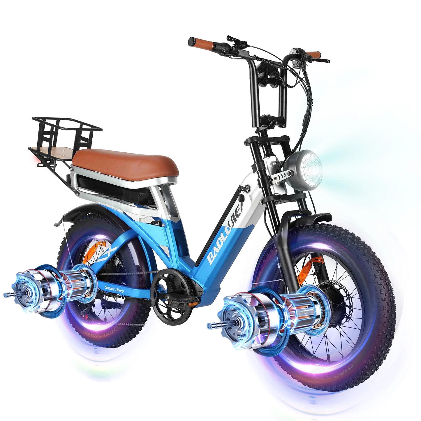 Baolujie DM01 Electric Motorcycle 2000W 60V 30Ah EBike