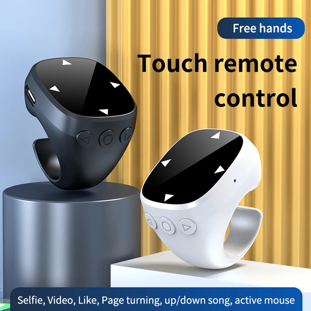 Touch Screen Wireless Remote For TikTok Scrolling Ring