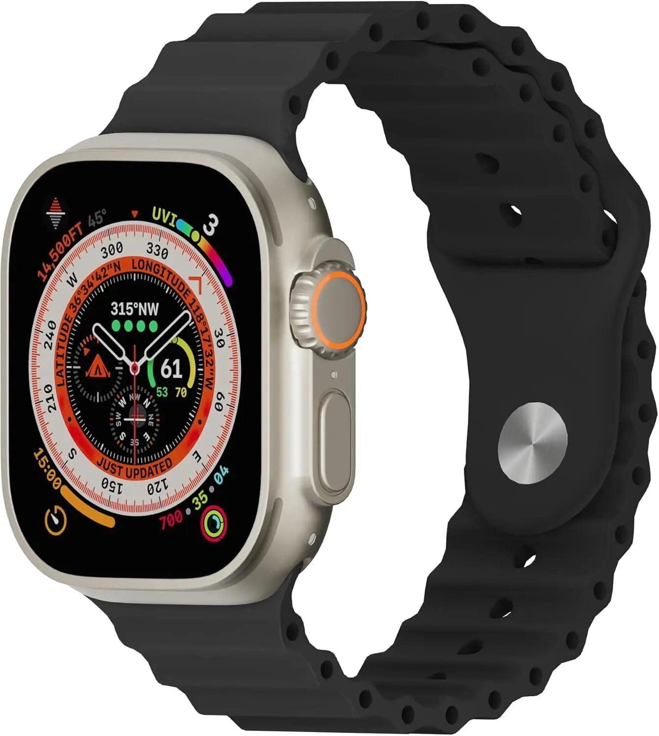Smart Watches With 7 Bands And Case Unisex Bluetooth Calling
