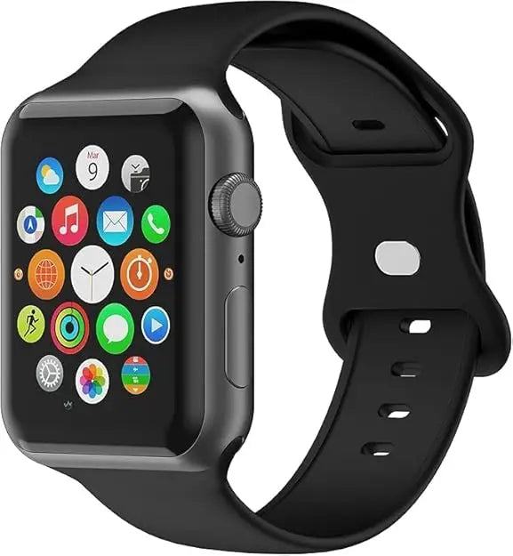 Smart Watches With 7 Bands And Case Unisex Bluetooth Calling