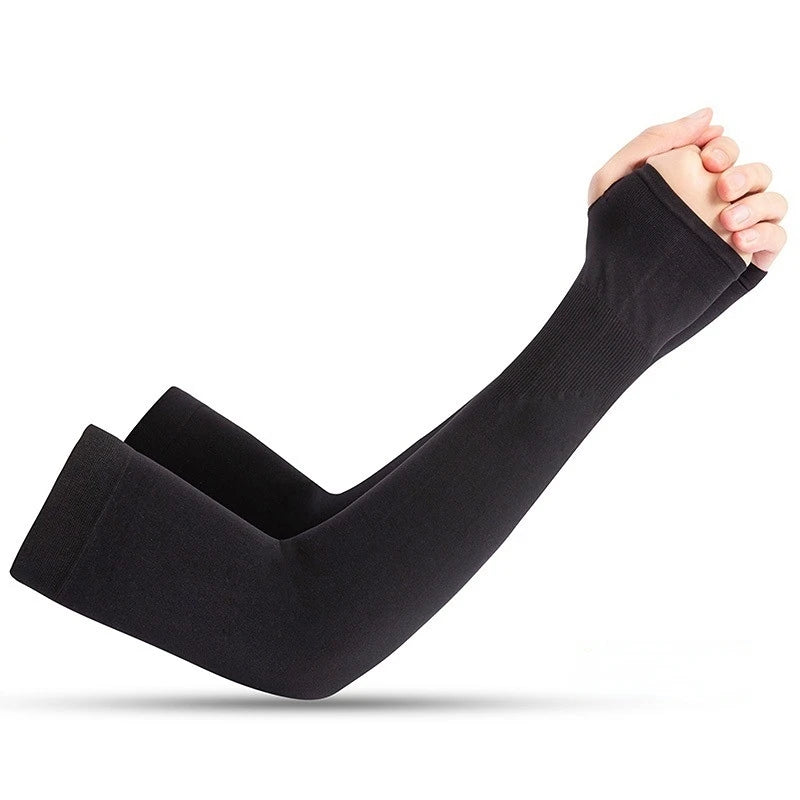 Unisex Cooling Arm Sleeves With UV Protection For Running Cycling