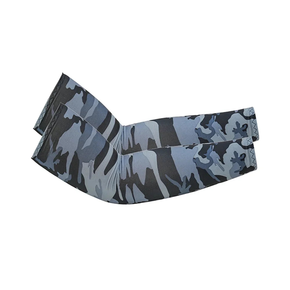 Unisex Cooling Arm Sleeves With UV Protection For Running Cycling