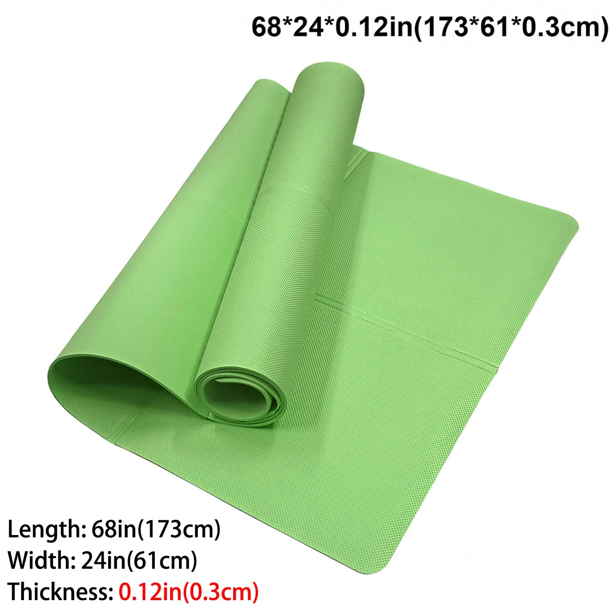 Eco Friendly Folding Yoga Mat EVA Portable for Travel