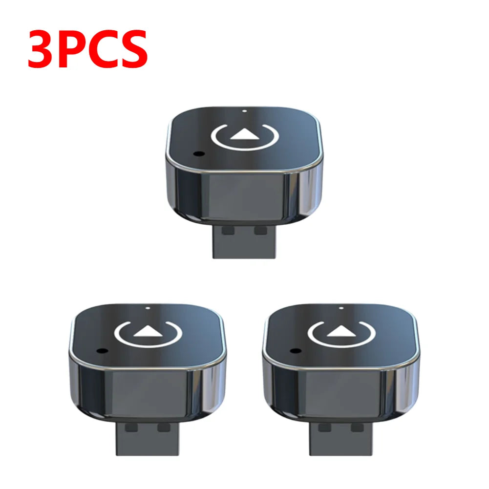 APWIKOGER Wireless CarPlay Android Auto Adapter AI Box