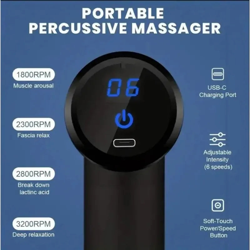 DIAMRI Percussion Mini Massage Gun for Full Body Relief