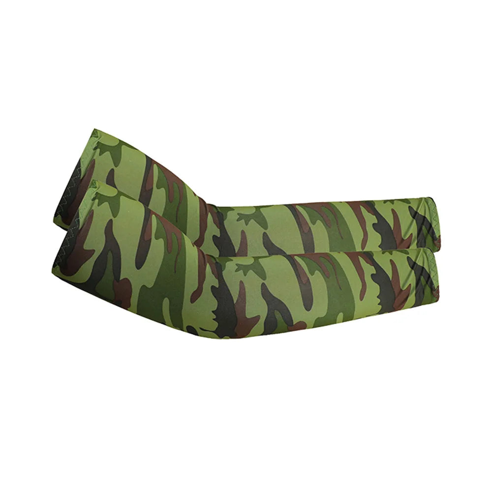 Unisex Cooling Arm Sleeves With UV Protection For Running Cycling