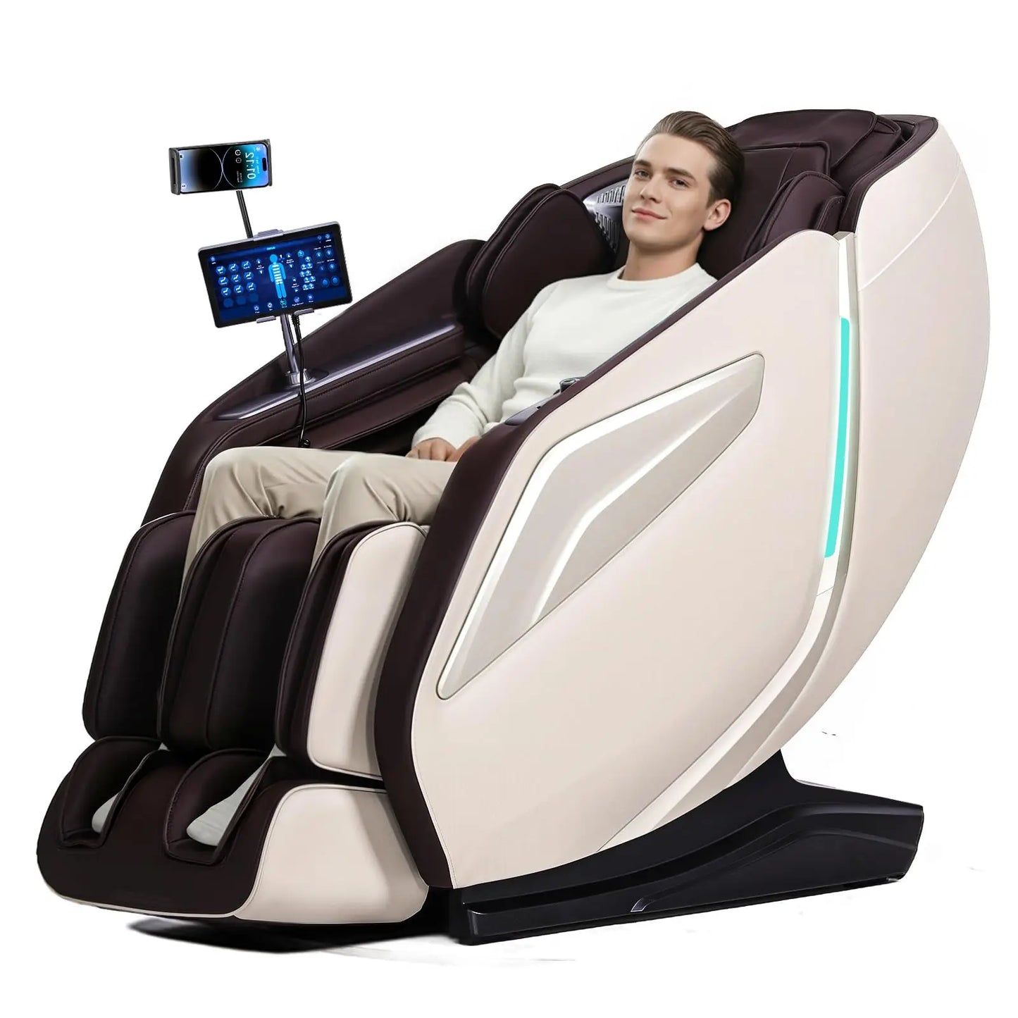 4D Massage Chair Full Body Zero Gravity Recliner App Control