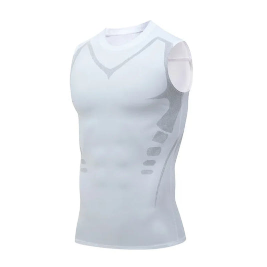 YOUONGWEAR Compression Tank Top Men Gym Shirt Sleeveless Quick Dry