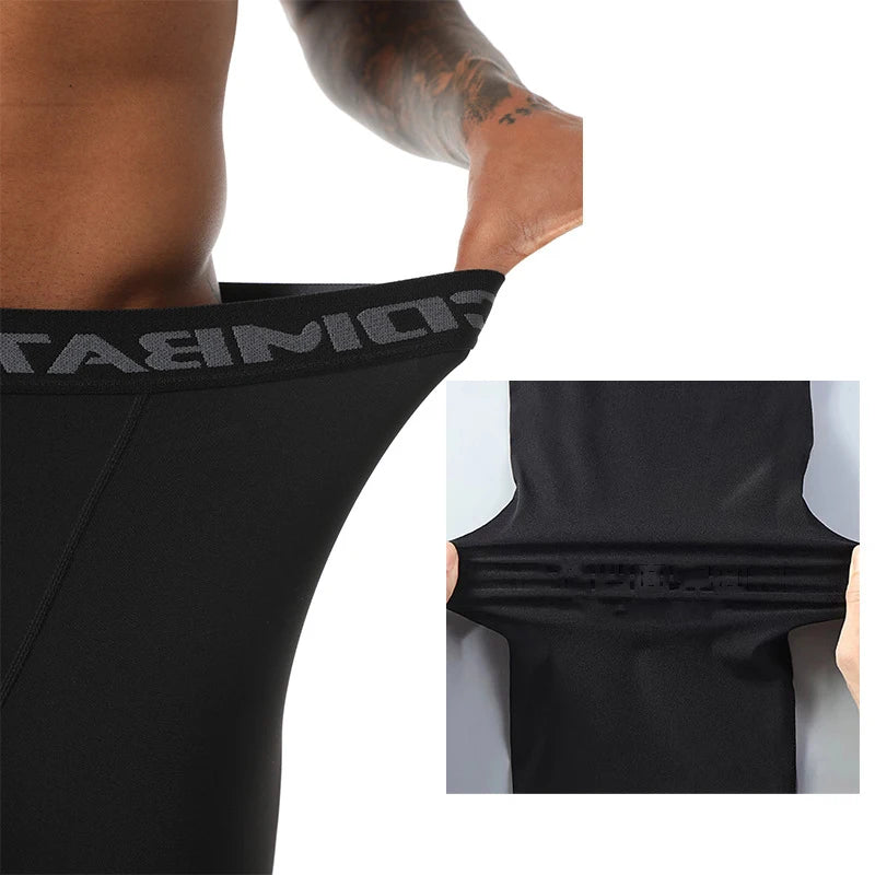 Men's Compression Pants For Running And Training Performance