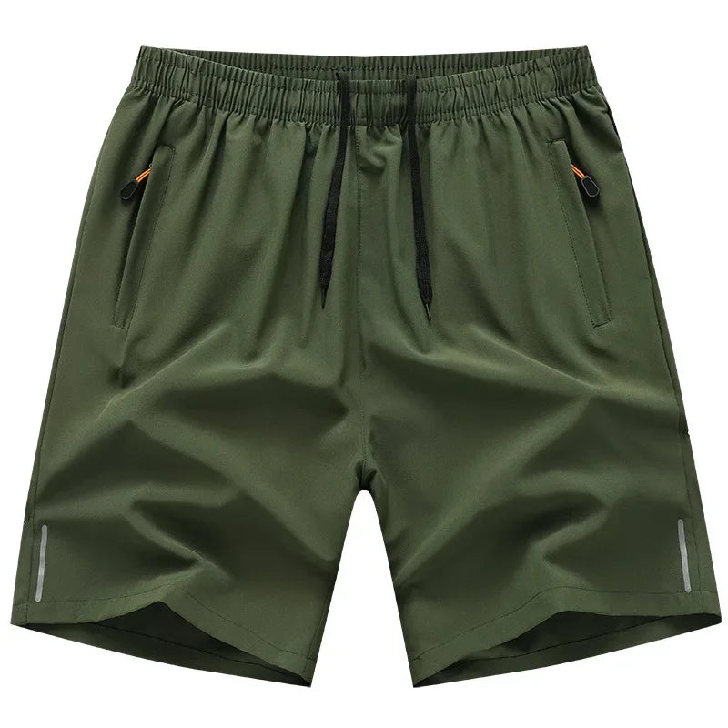 Summer Men Running Shorts Quick Dry Breathable Gym Shorts