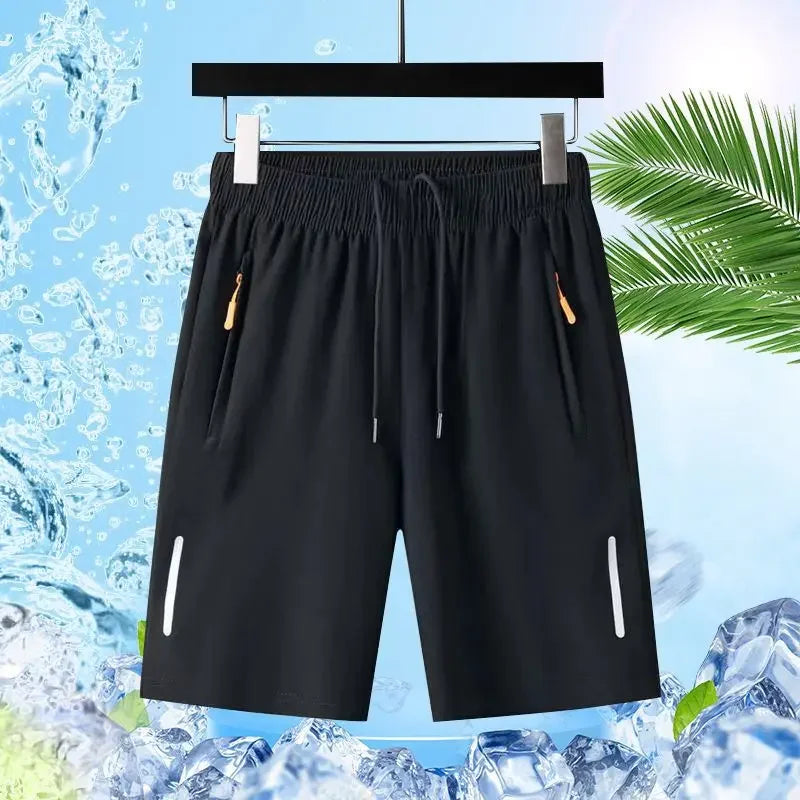 Summer Men Running Shorts Quick Dry Breathable Gym Shorts