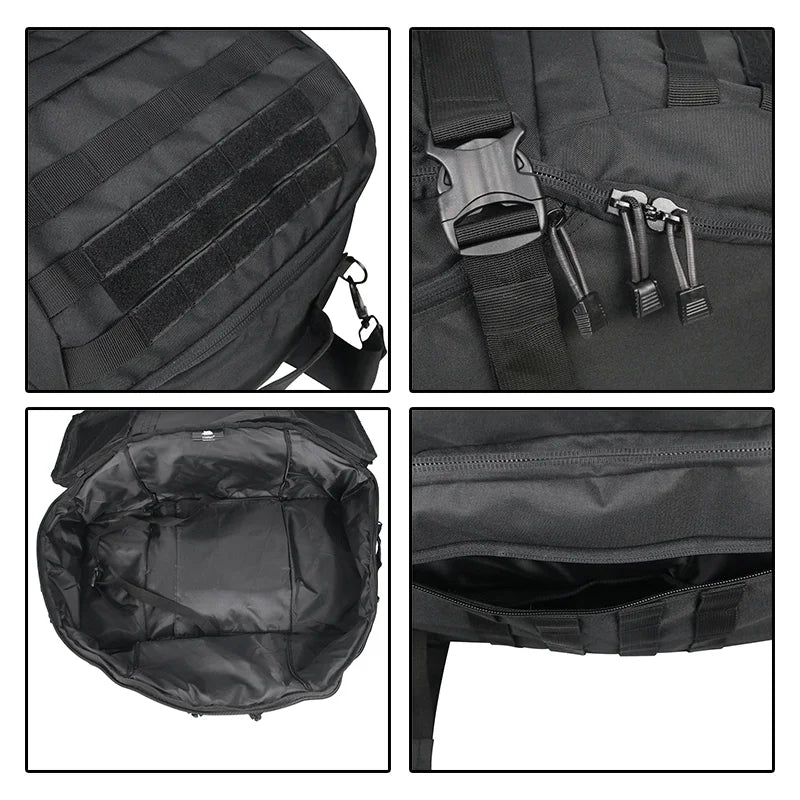 QCN Sport Travel Bag Molle Tactical Gym Duffle For Camping