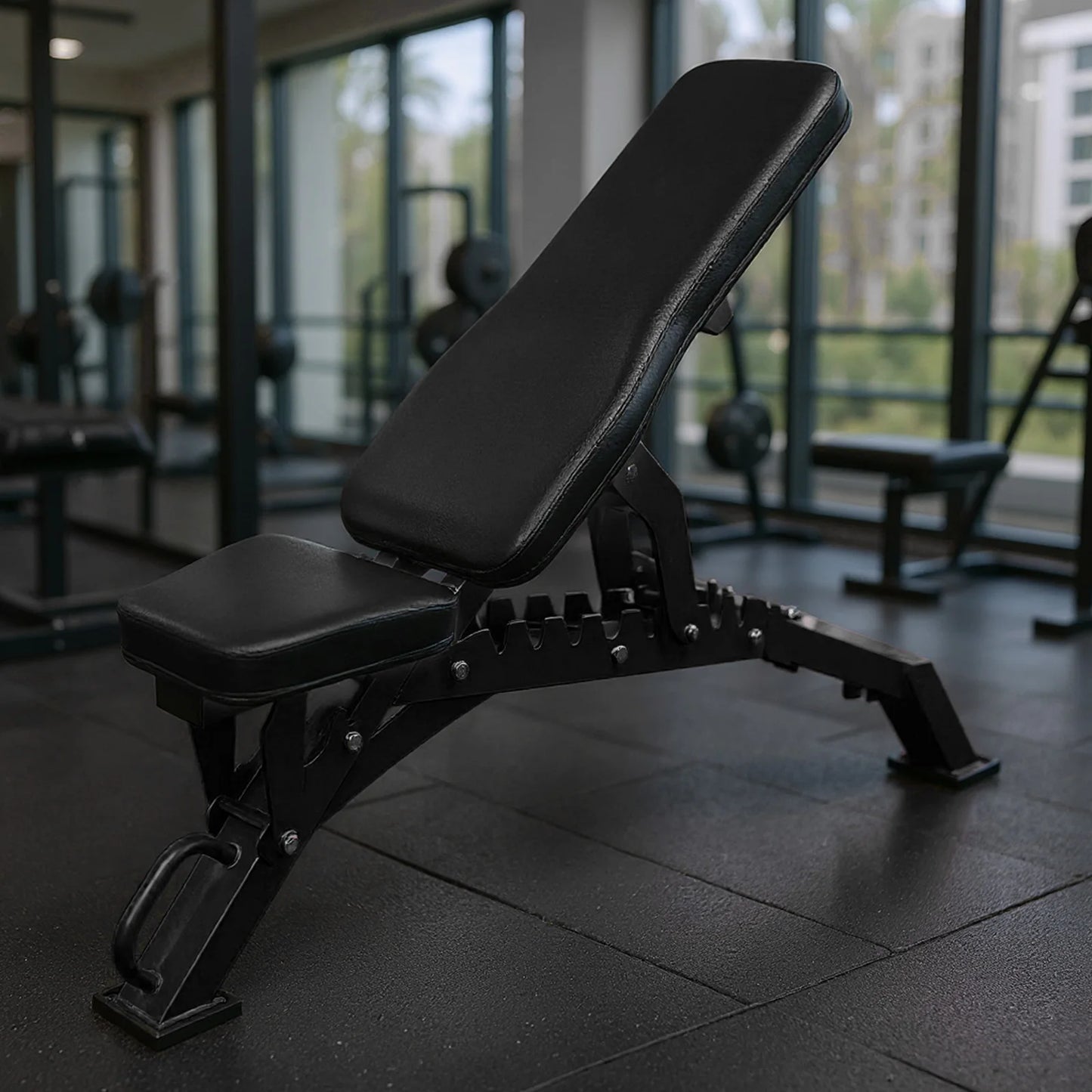 Adjustable Strength Training Bench For Home Garage Gym