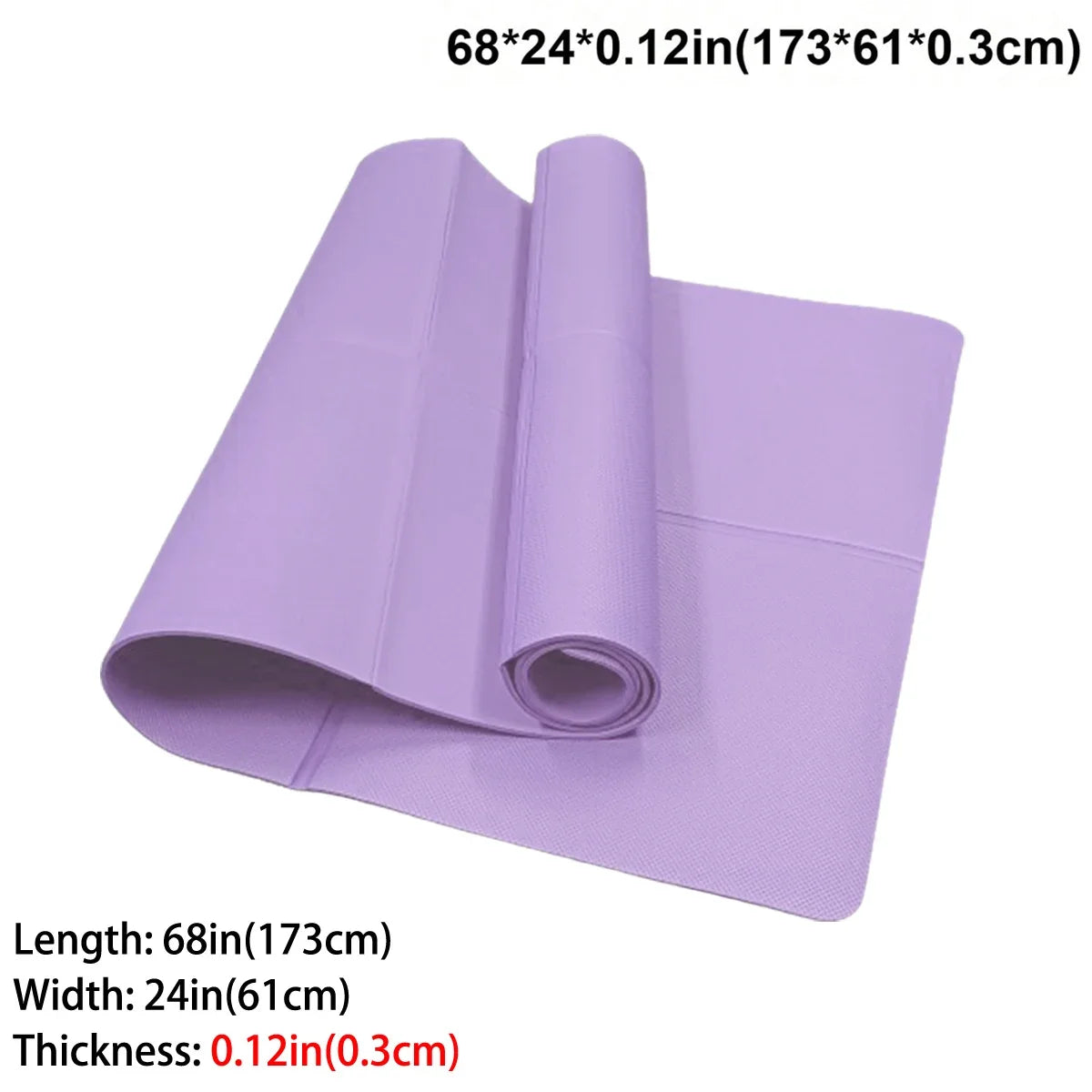 Eco Friendly Folding Yoga Mat EVA Portable for Travel