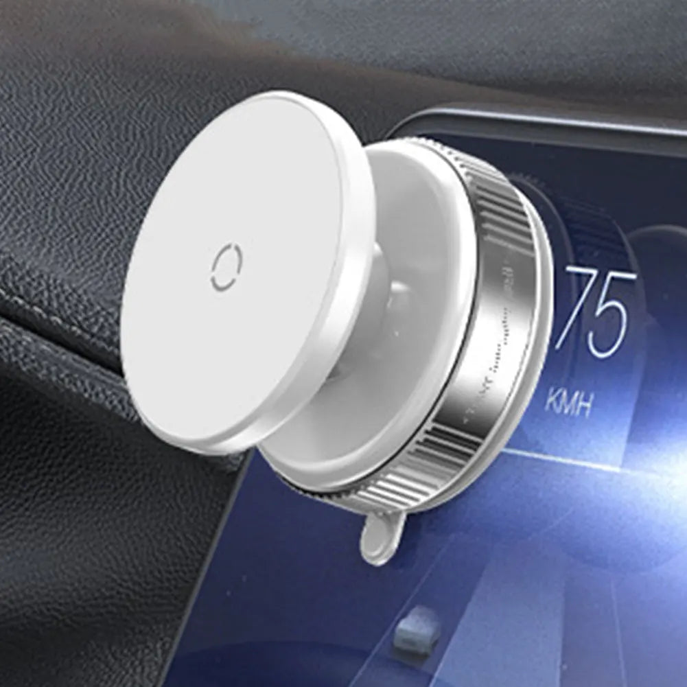 Magnetic Vacuum Car Phone Holder With Suction Cup