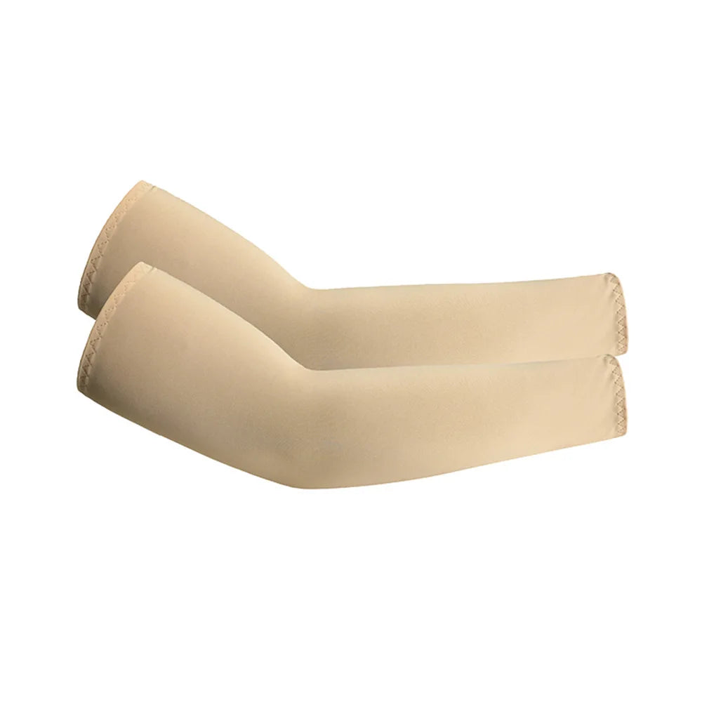 Unisex Cooling Arm Sleeves With UV Protection For Running Cycling