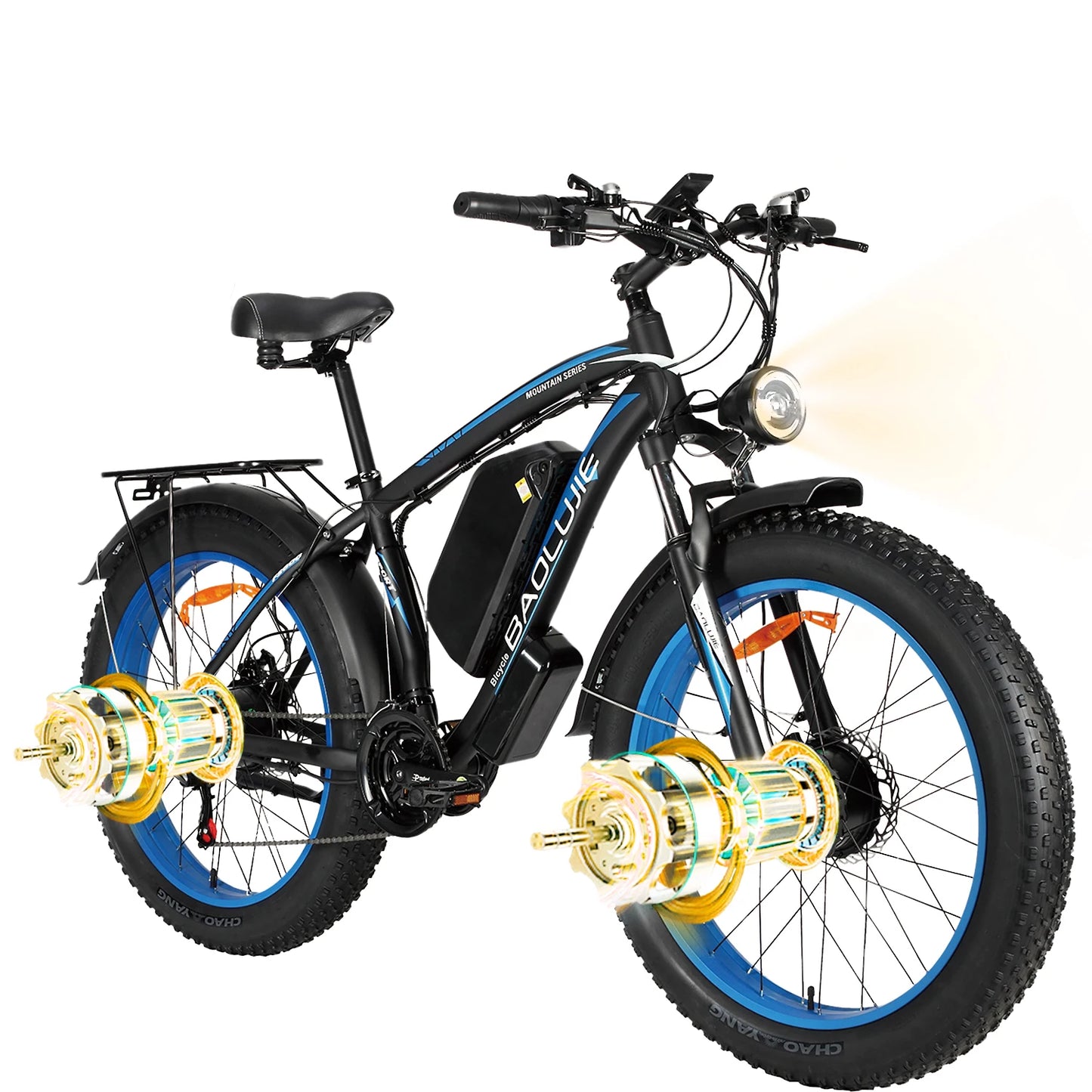 Baolujie DM01 Electric Motorcycle 2000W 60V 30Ah EBike