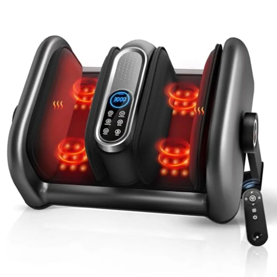 Pro Foot Massager For Plantar Fasciitis With Deep Heat Shiatsu Rollers
