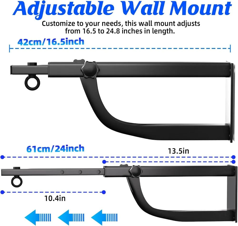 Adjustable Wall Mount Punching Bag Set With Gloves