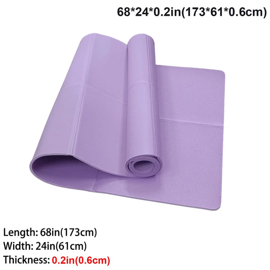 Eco Friendly Folding Yoga Mat EVA Portable for Travel