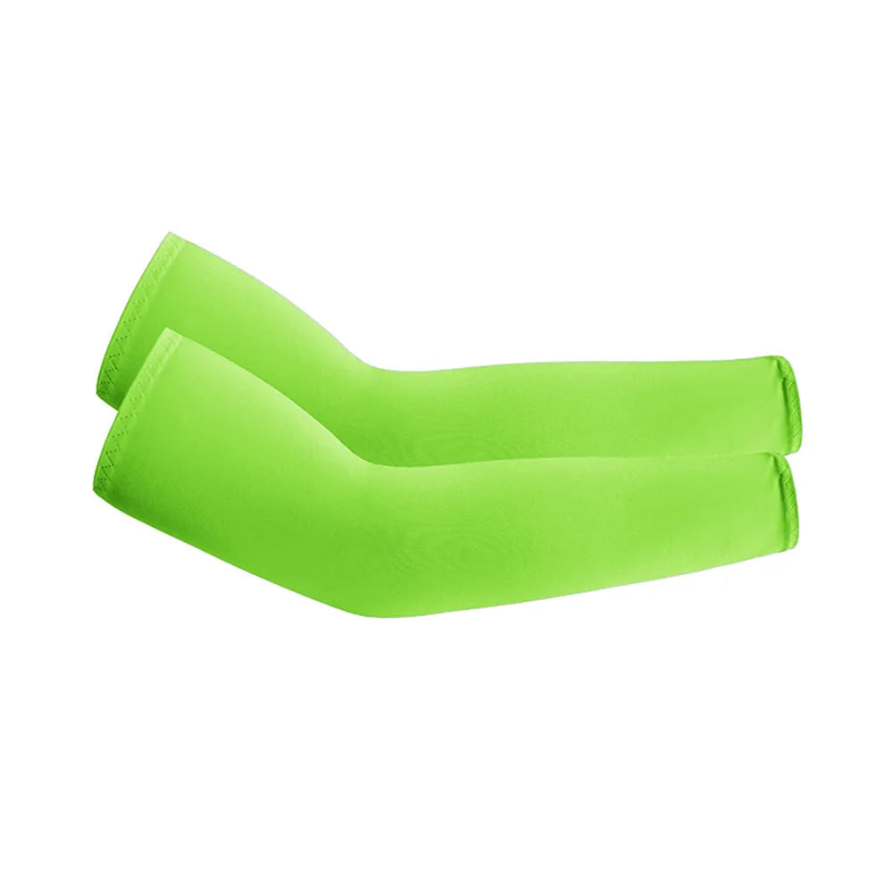 Unisex Cooling Arm Sleeves With UV Protection For Running Cycling
