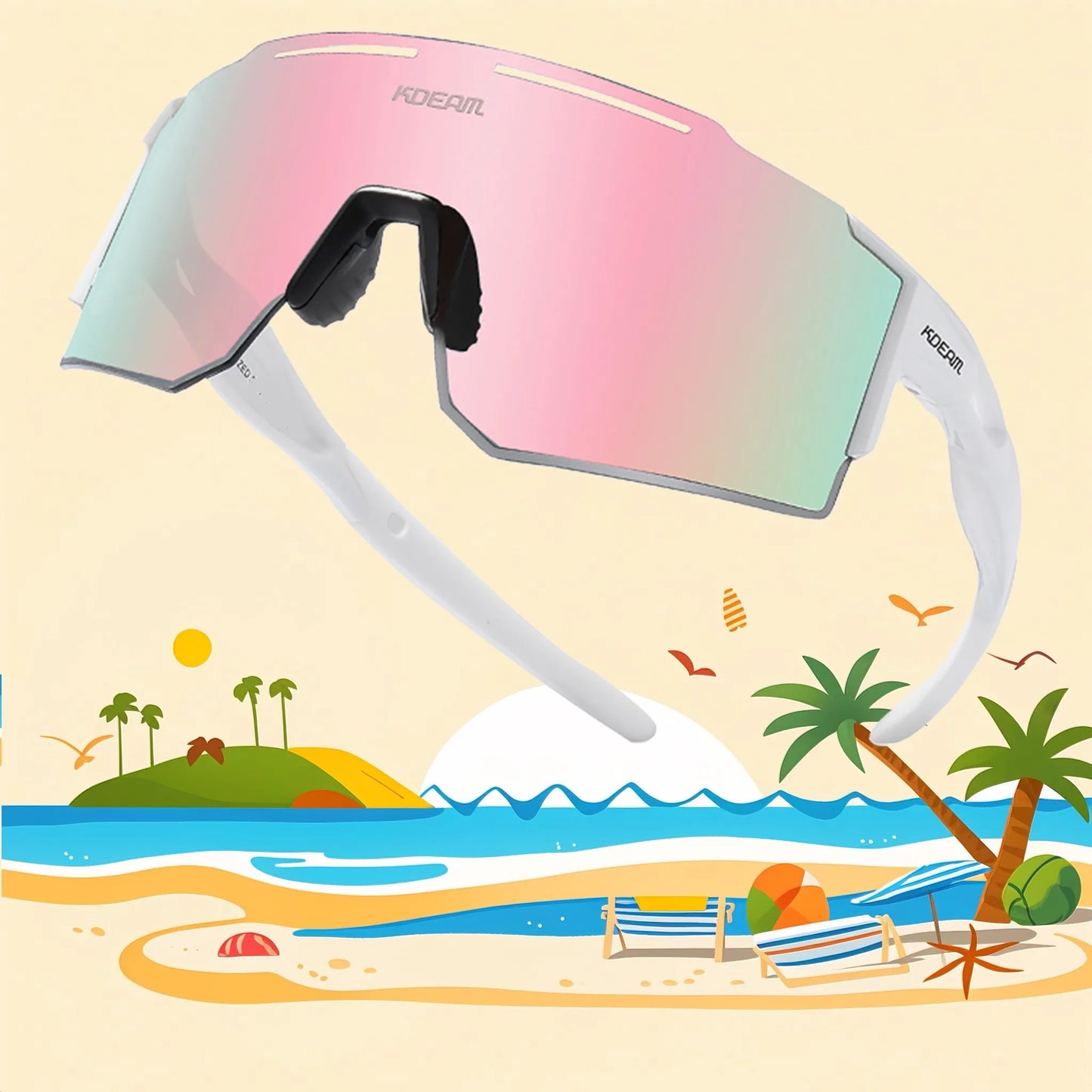 Unisex Polarized Sunglasses for Cycling, Running and Youth