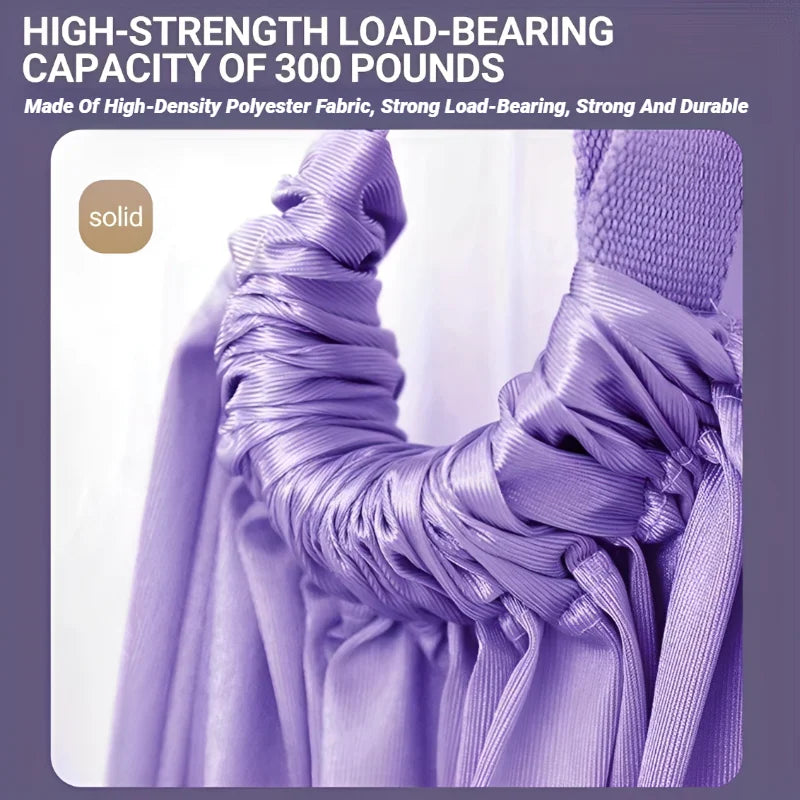 Adjustable Aerial Yoga Strap For Women Stretching And Leg Splits