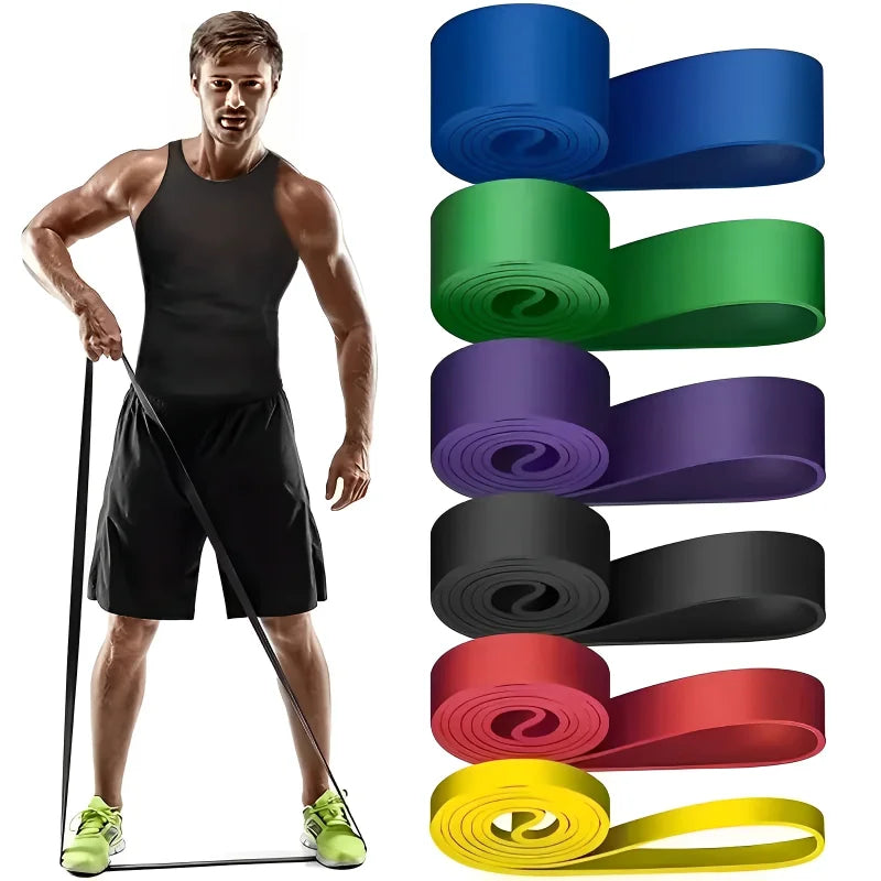 TPE Elastic Resistance Band Set For Fitness Training And Yoga