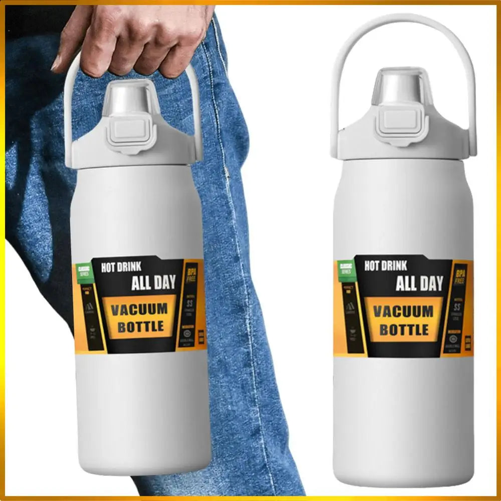 Alloet Insulated Stainless Steel Water Bottle With Wide Mouth