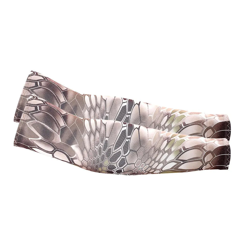 Unisex Cooling Arm Sleeves With UV Protection For Running Cycling