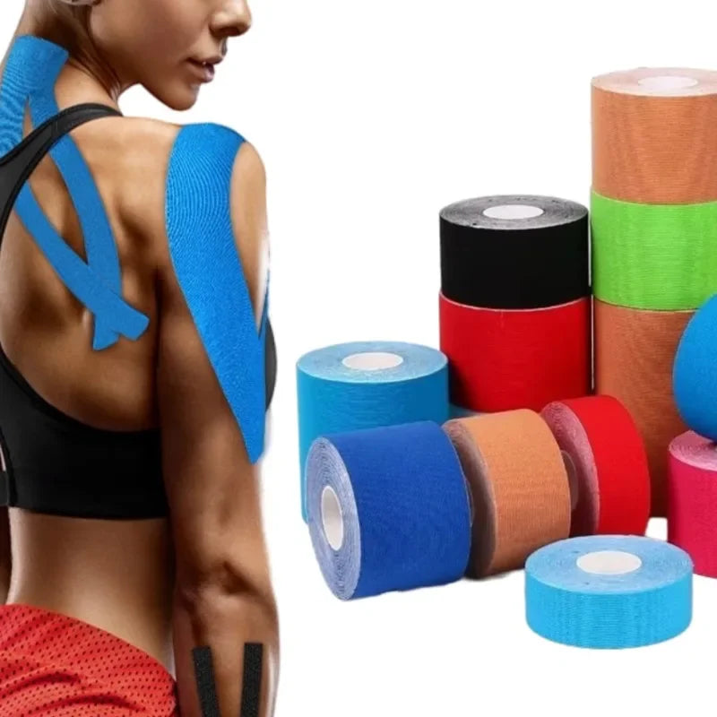 Kinesio Tape Muscle Support Bandage For Knee Pain Relief And Recovery