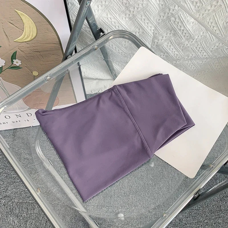 ZHUMU GYM High Waist Yoga Leggings Breathable Quick Dry Pants