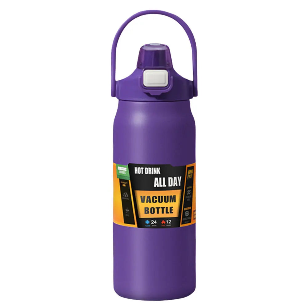 Alloet Insulated Stainless Steel Water Bottle With Wide Mouth