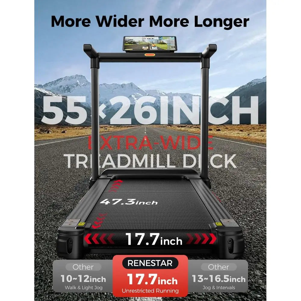 YTYIN Home Treadmill 8.5 MPH Max Speed 300 Lb Capacity