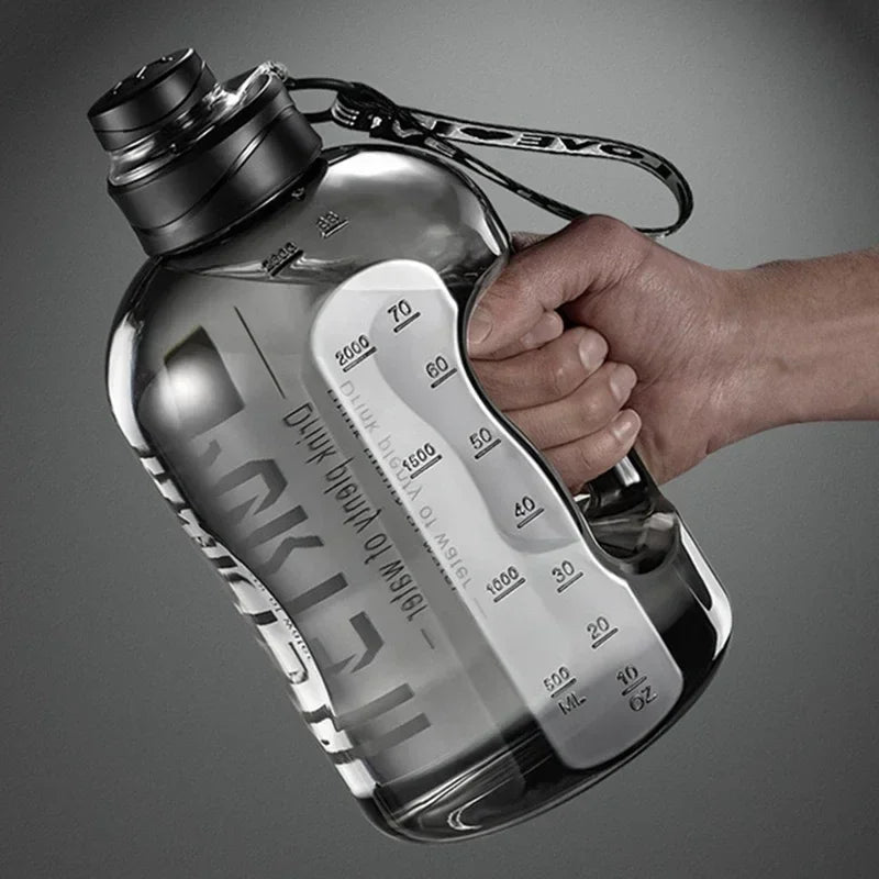 Portable Large Capacity Water Bottle For Sports Gym Camping