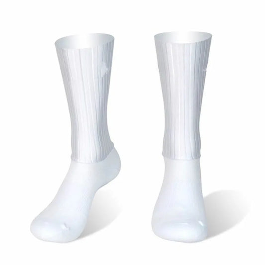 Aero Anti Slip Silicone Summer Cycling Socks For Men