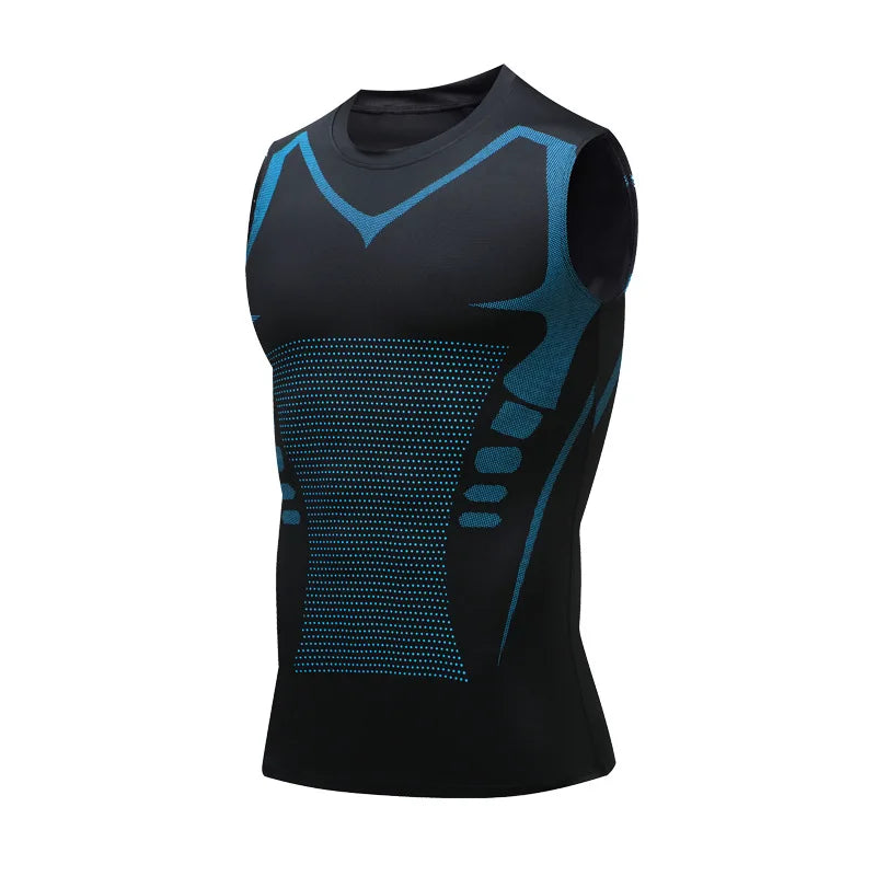 YOUONGWEAR Compression Tank Top Men Gym Shirt Sleeveless Quick Dry