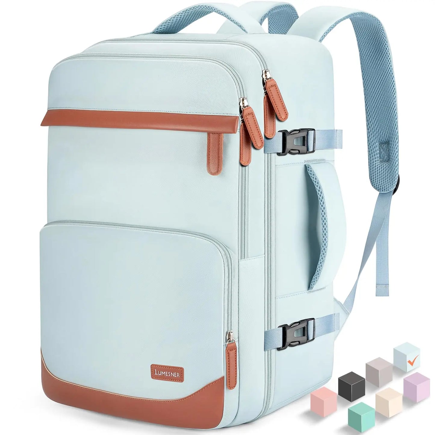Water Resistant 50L Carry On Laptop Backpack For Travel And Work