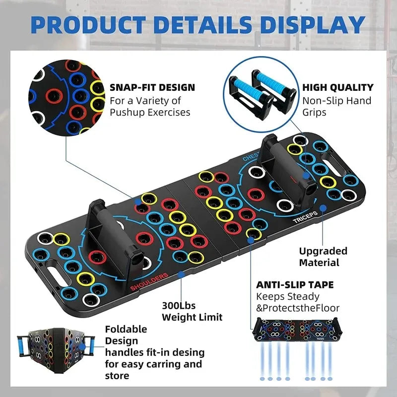 Altruism Multifunctional Push Up Board For Chest And Abs Fitness