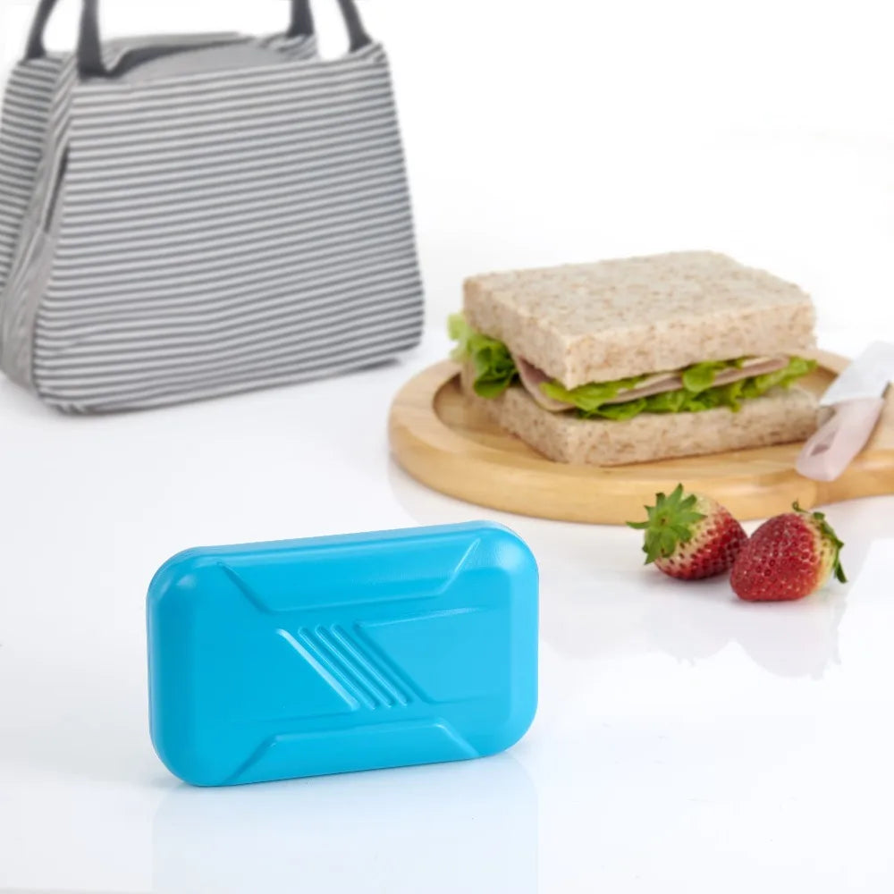 Kids Reusable Slim Ice Pack For Lunch Boxes Freezer Gel Packs 5 Pack