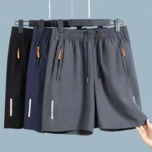 Summer Men Running Shorts Quick Dry Breathable Gym Shorts