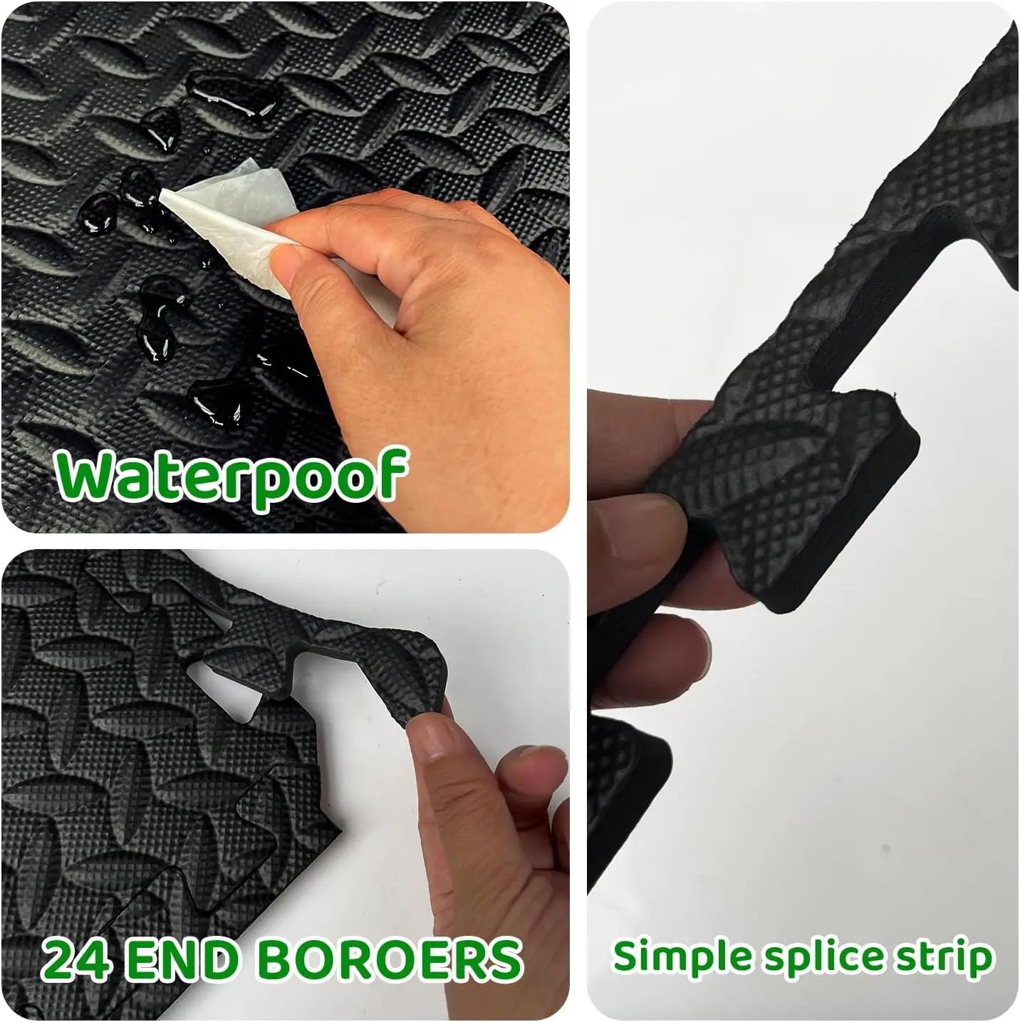 Interlocking Foam Floor Mats For Home Gym And Kids Area