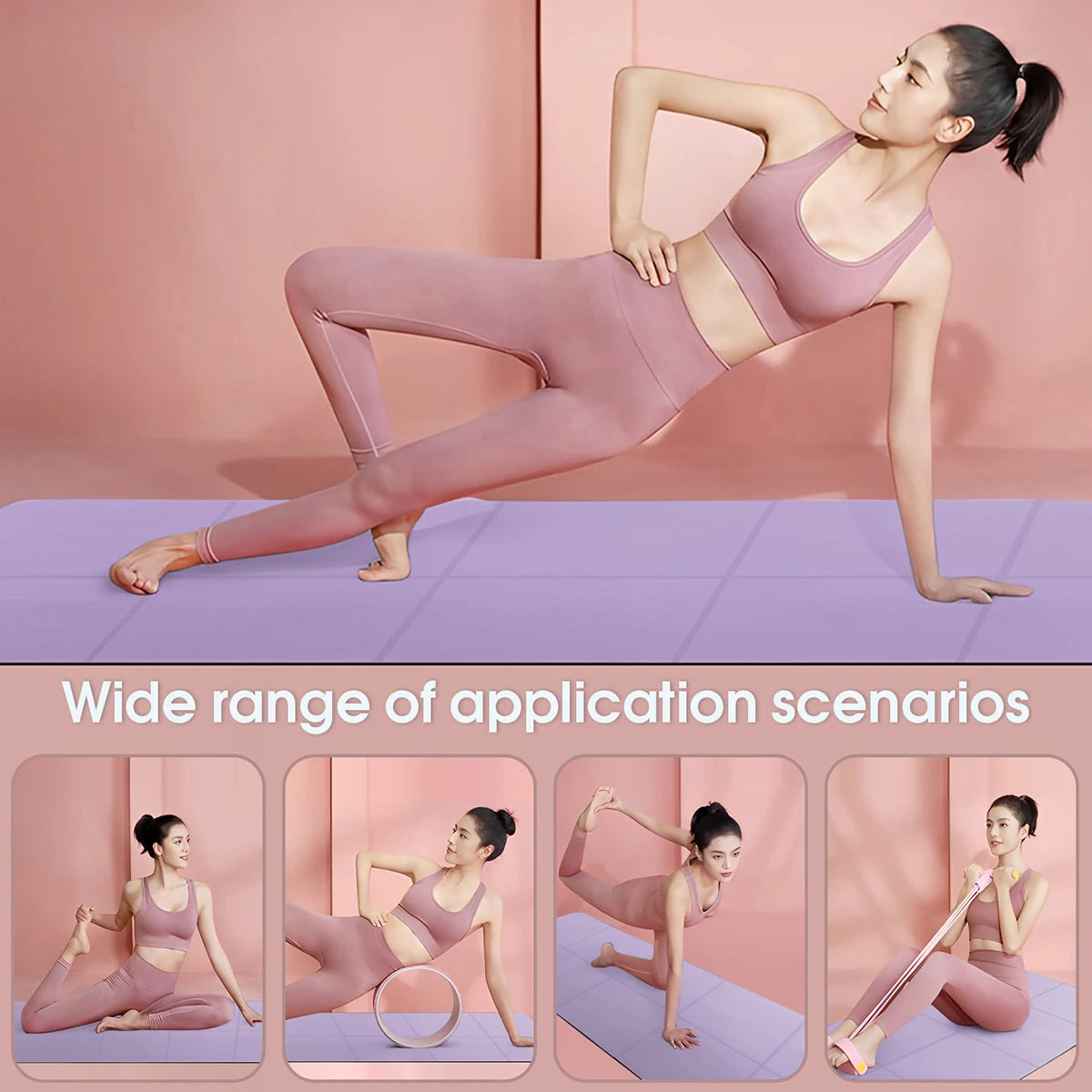 Eco Friendly Folding Yoga Mat EVA Portable for Travel