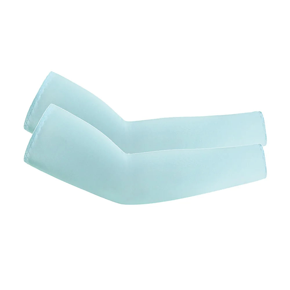 Unisex Cooling Arm Sleeves With UV Protection For Running Cycling