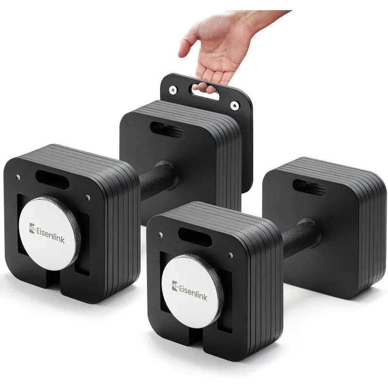 Eisenlink Adjustable Dumbbell Set For Home Gym Training